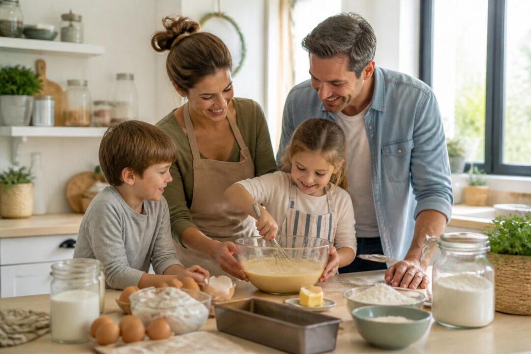 scopri come cucinare insieme ai bambini con ricette semplici e divertenti, come il plumcake, ideali per momenti di gioia in famiglia.