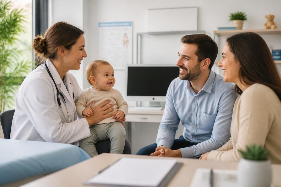 guida completa per i genitori sulla salute del bambino, con risposte alle domande più comuni dal pediatra per prendersi cura al meglio del proprio figlio.